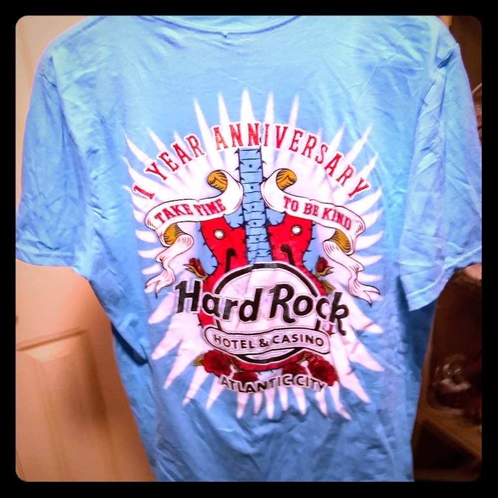 Authentic Atlantic City Hard Rock TShirts